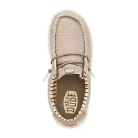 HEYDUDE Wally Stretch Sox Youth Boys Slip-On Shoe