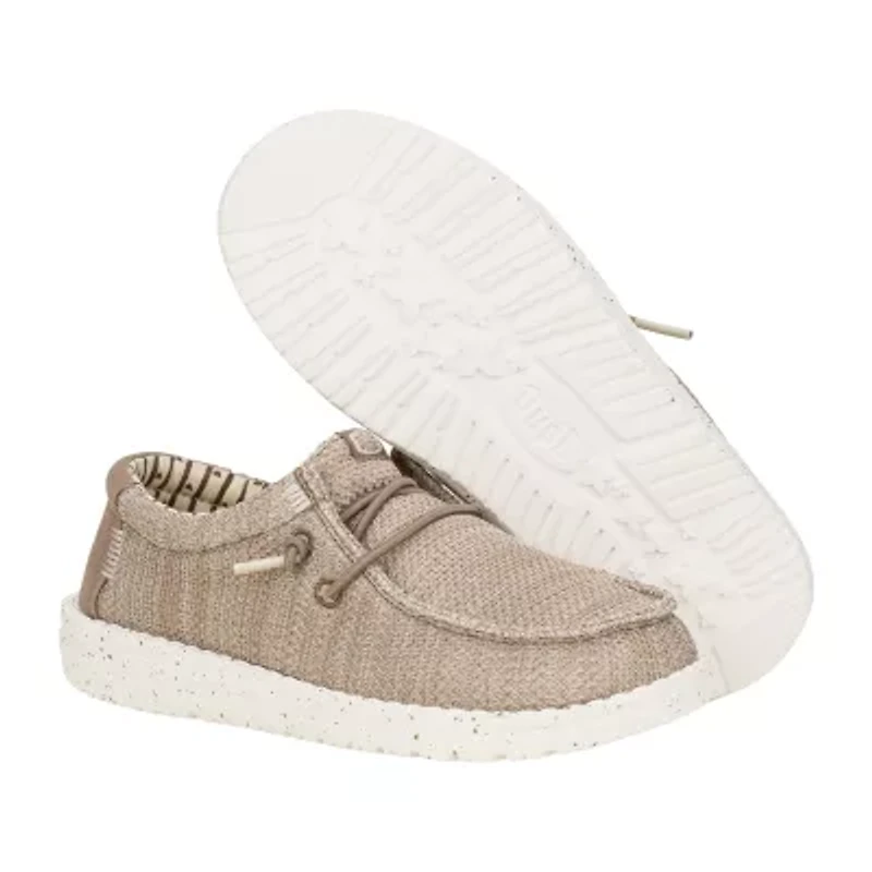 HEYDUDE Wally Stretch Sox Youth Boys Slip-On Shoe