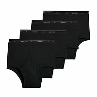 Jockey Classics Full-Rise Mens 4 Pack Briefs 9965