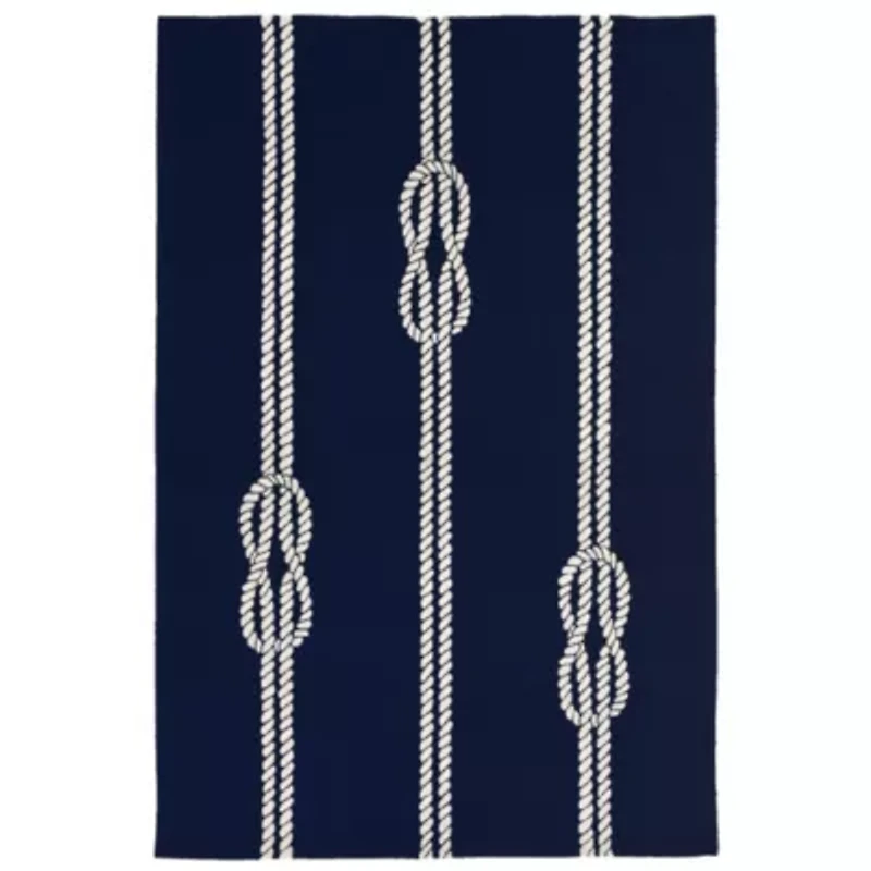 Liora Manne Capri Ropes Hand Tufted Indoor Outdoor Rectangular Area Rug