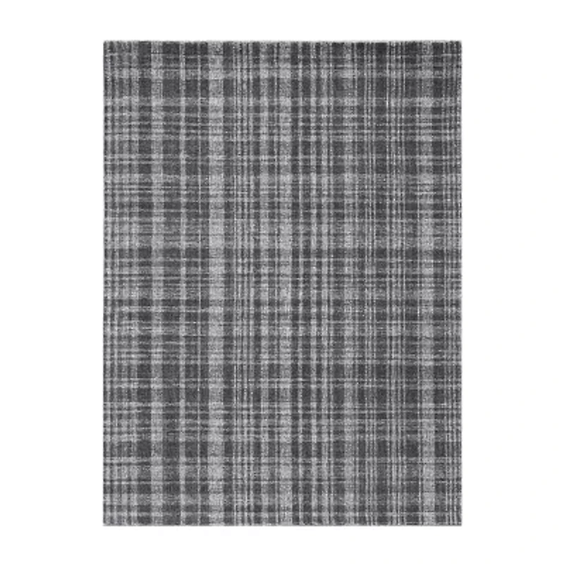 Amer Rugs Laurel Plaid Hand Tufted Indoor Rectangular Area Rug
