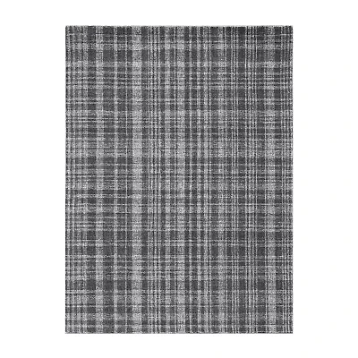 Amer Rugs Laurel Plaid Hand Tufted Indoor Rectangular Area Rug