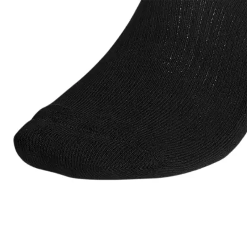 adidas Mens Multi-Pack 6 Pair Big and Tall Quarter Ankle Socks