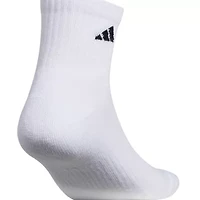 adidas Mens Multi-Pack 6 Pair Big and Tall Quarter Ankle Socks