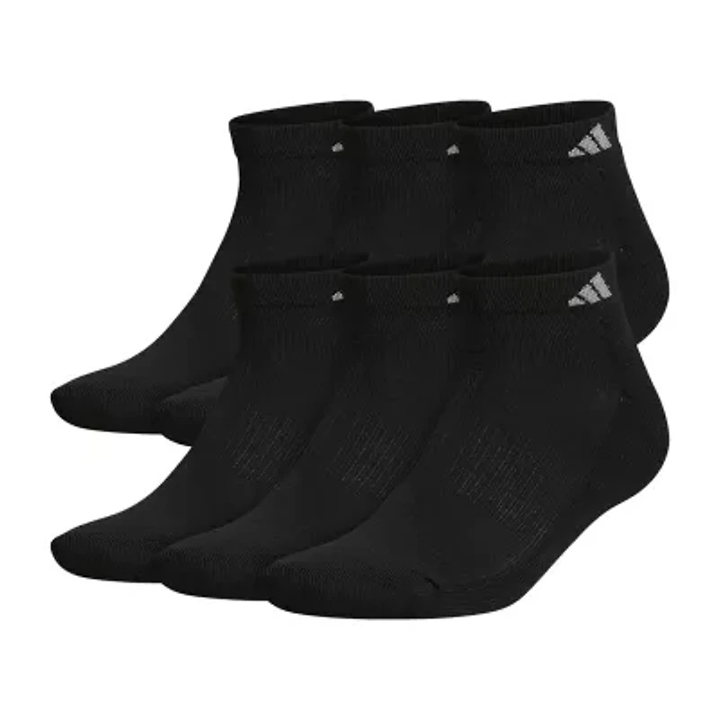 adidas Mens 6 Pair Low Cut Socks