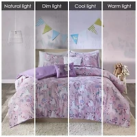 Urban Habitat Kids Ella 100% Cotton Duvet Cover Set with Decorative Pillows