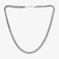 Mens Stainless Steel Cross 2-pc. Jewelry Set