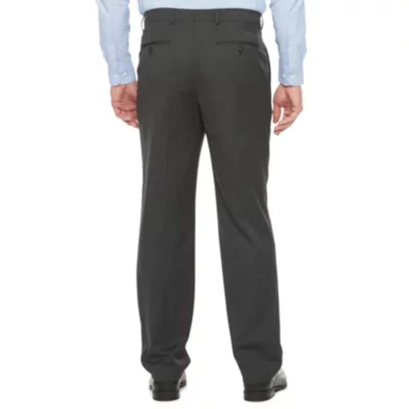 Stafford Coolmax All Season Ecomade Mens Classic Fit Flat Front Suit Pant