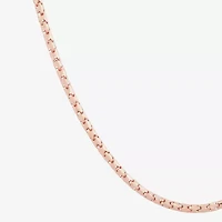 Made Italy Womens 14K Gold 18 Inch Fashion Chain Necklace