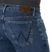 Wrangler® Mens Stretch Straight Leg Relaxed Fit Jean