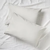 Shuteye Supply 2.5 Recycled Percale Pillowcase Set