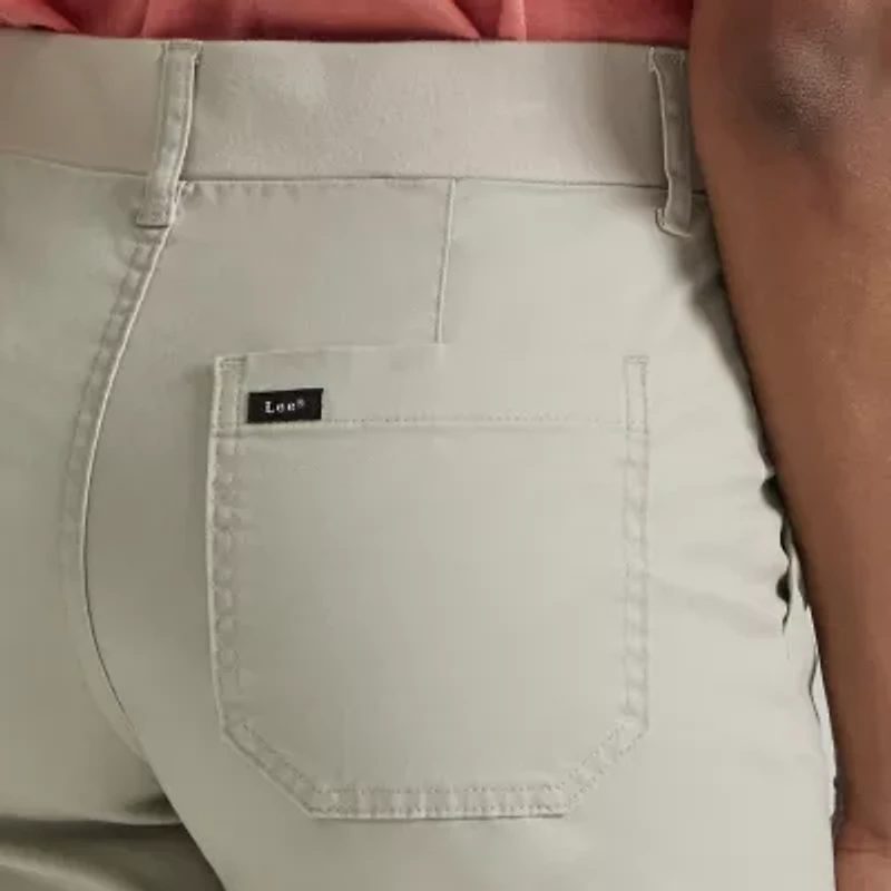 Lee Ultra Lux Womens Stretch Fabric Straight Mid Rise Cargo Pant