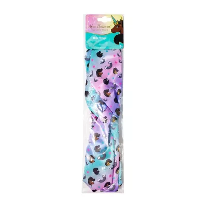 Afro Unicorn Satin Edge Hair Wrap