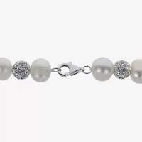 Womens White 18 Inch Strand Necklace