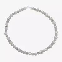 Womens White 18 Inch Strand Necklace