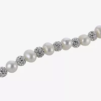 Womens White 18 Inch Strand Necklace