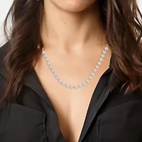 7-7.5Mm Cultured Freshwater Pearl Sterling Silver Necklace