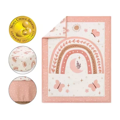 The Peanutshell Boho Rainbow 3-pc. Crib Bedding Set