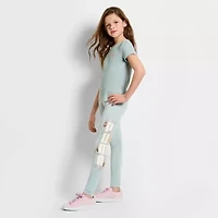 PUMA Big Kid Girls High Rise 22" Active Skinny Full Length Leggings