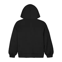 PUMA Big Kid Girls Long Sleeve Fleece Zipper Active Hoodie