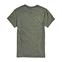 Mens Short Sleeve Military Dad Graphic T-Shirt