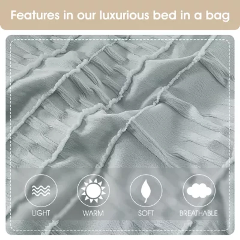 Stratford Park Prim 7-pc. Lightweight Comforter Set