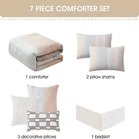 Stratford Park Ziana 7-pc. Lightweight Comforter Set