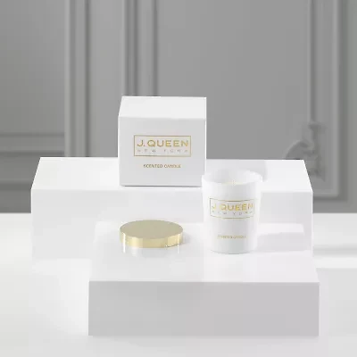 Queen Street Violet Sandalwood Boxed 2.5 Oz Scented Votive Candle