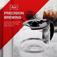 Melitta 12-Cup Hot And Iced Drip Drip Coffee Maker
