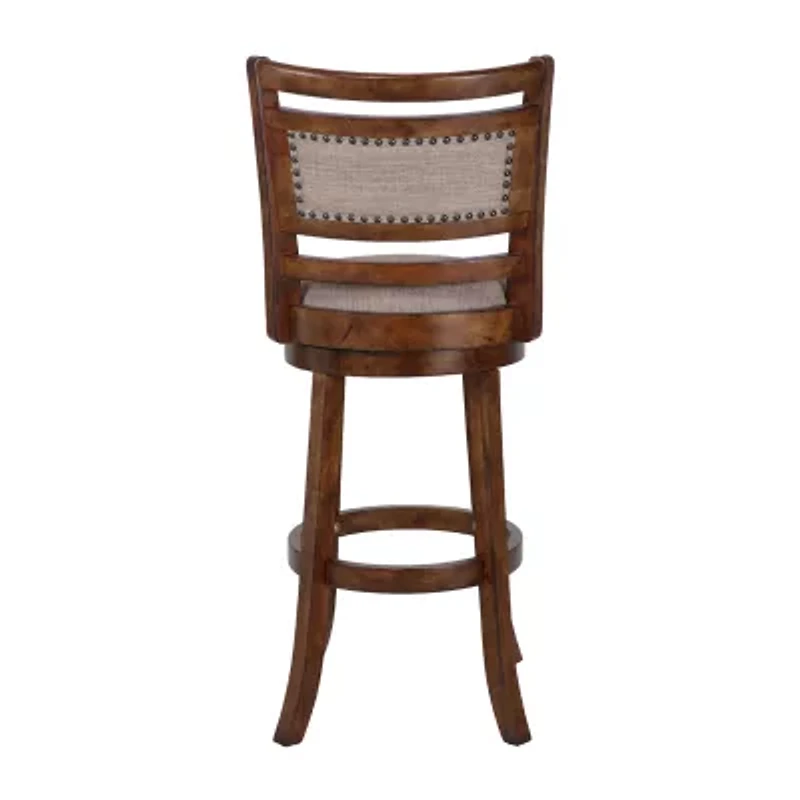 Aberdeen Upholstered Swivel Bar Stool