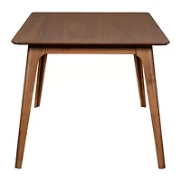 Oscar Rectangular Wood-Top Dining Table