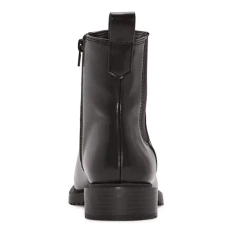 Worthington Womens Franz Block Heel Chelsea Boots
