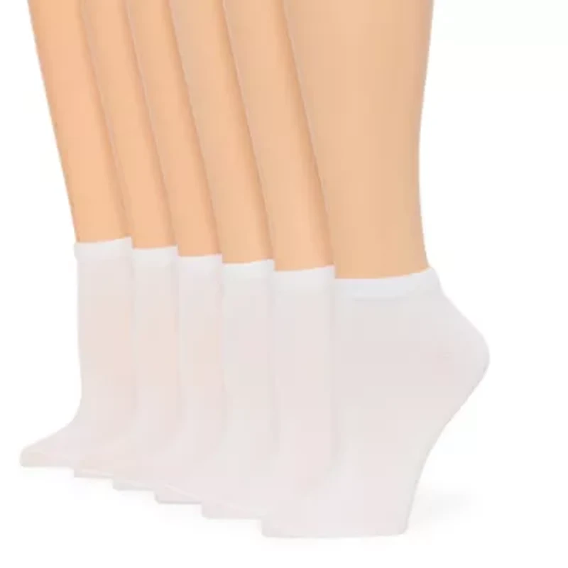 Mixit Cotton Modal Womens 6 Pair Low Cut Socks