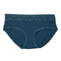 Arizona Body Cotton with Lace Hipster Panty
