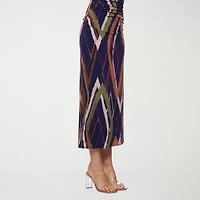 Premier Amour Womens Sleeveless Midi Sheath Dress
