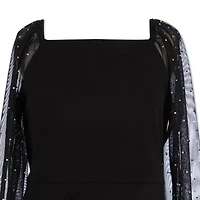 Speechless Big Kid Girls Long Sleeve Skater Dress