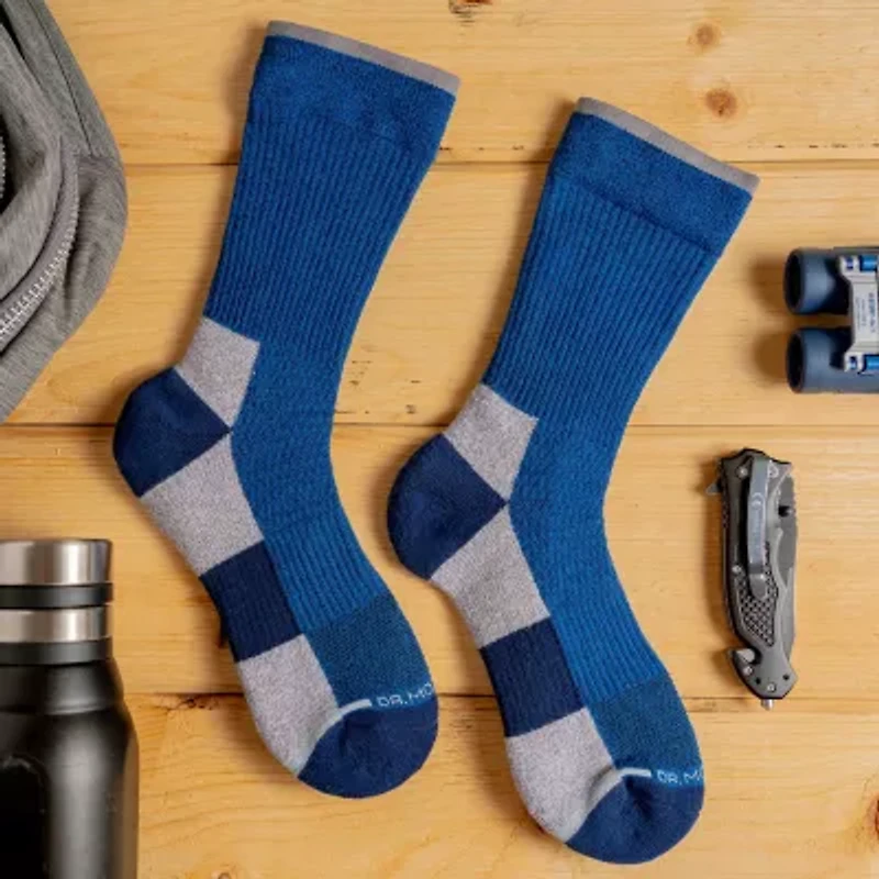 Dr.Motion Outdoor Mens 1 Pair Crew Socks