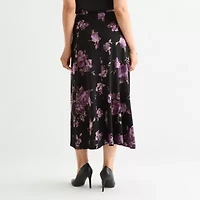 Black Label by Evan-Picone Womens Maxi Skirt
