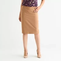 Black Label by Evan-Picone Womens Suit Skirt