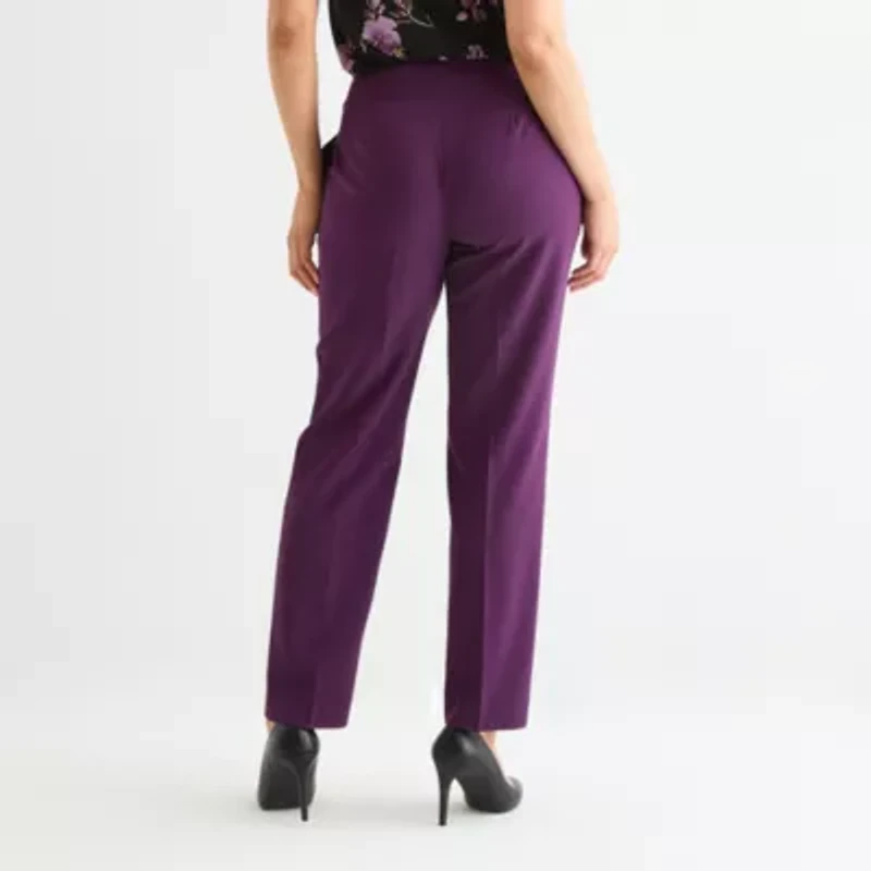 Black Label by Evan-Picone Womens Classic Fit Straight Suit Pant