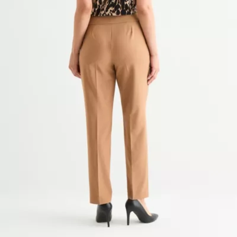 Black Label by Evan-Picone Womens Classic Fit Straight Suit Pant