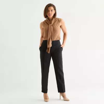 Black Label by Evan-Picone Womens Straight Fit Suit Pant