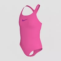 Nike Big Kid Girls One Piece Swimsuit