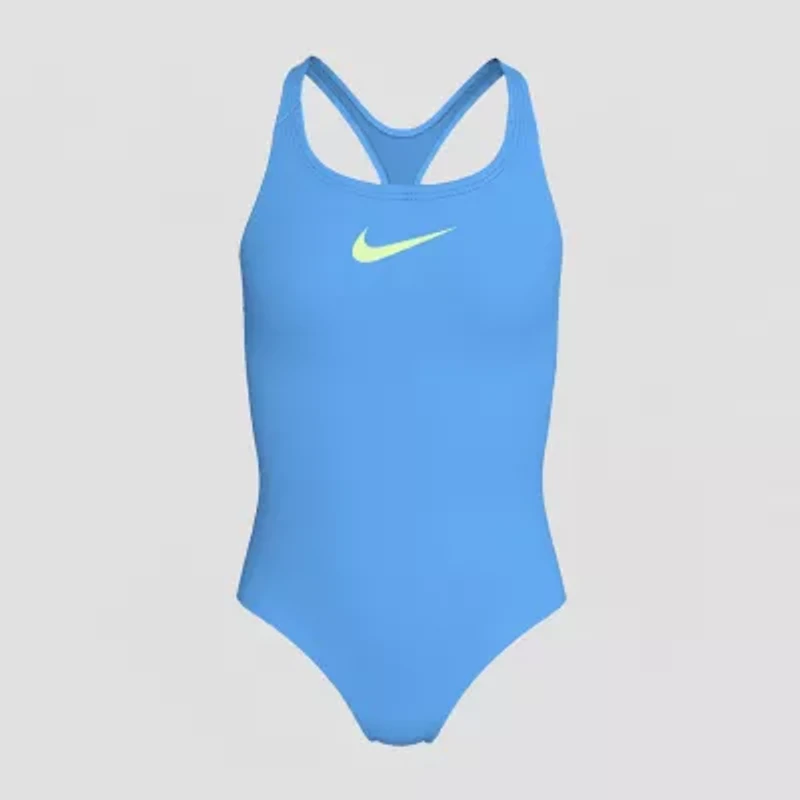 Nike Big Kid Girls One Piece Swimsuit