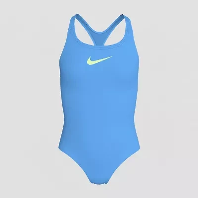 Nike Big Kid Girls One Piece Swimsuit