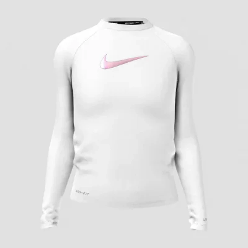Nike Big Kid Girls Rash Guard