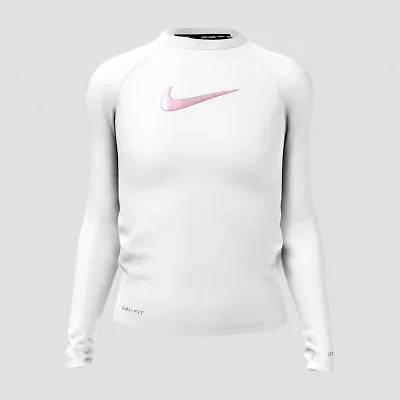 Nike Big Kid Girls Rash Guard
