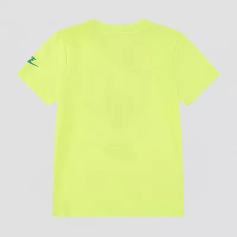Nike Toddler Boys Crew Neck Short Sleeve Regular Fit Graphic T-Shirt