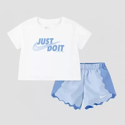 Nike Toddler Girls 2-pc. Short Set