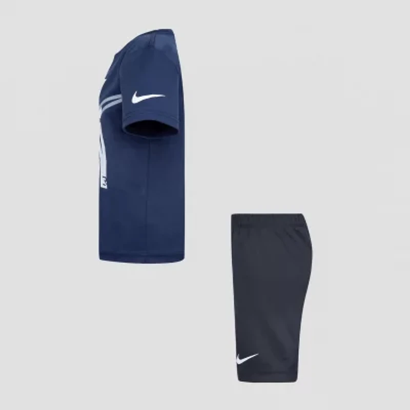 Nike 3BRAND by Russell Wilson Little Boys 2-pc. Short Set